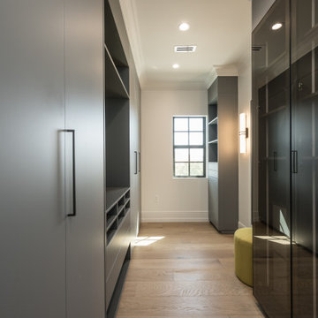 The His Walk-in Closet