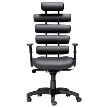 Powell Office Chair Black, Black