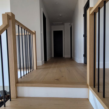 Wayne, NJ - Stairs, Railing, Flooring Upgrade