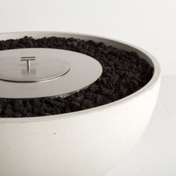 Hemi Fire Pit 26", 36" and 48" available in a range of colours - Fire Pits