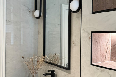 Cloakroom in London.