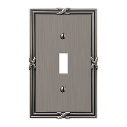 bon & Reed Antique Nickel Cover Plates - Switch Plates And Outlet Covers