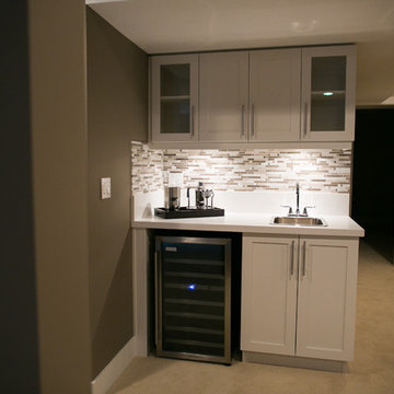 Masculine Media Room