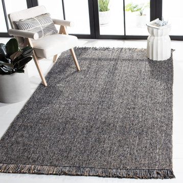 Safavieh Vintage Leather Collection NF826H Rug, Charcoal/Natural, 3' X 5'