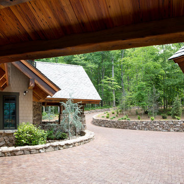 Rustic Timber House