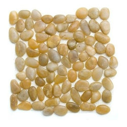 Exotic Glass STO 122 Butterscotch Arbor Stone - Tile