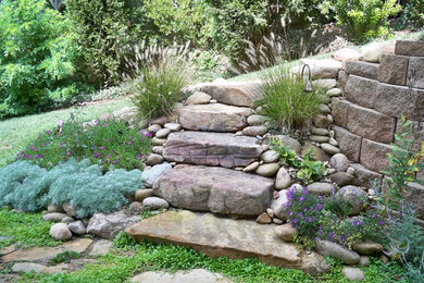 This is an example of a traditional landscaping in Charlotte.