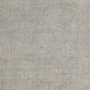 Solids/ Handloom Solid Pattern Wool/ Art Silk Gray/ Area Rug (2 x 3)