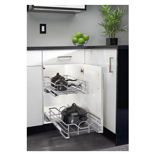 Hardware Resources MPPO215-R Cookware Organizer for 15 Base Cabinet