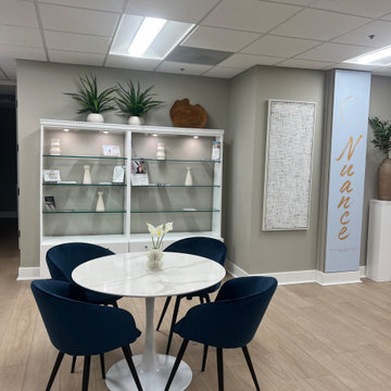 Nuance Med Spa - Closeup Eating Area