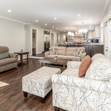 Magnificent Larger Kitchen, Mudroom and Family Room Remodel in Herndon VA