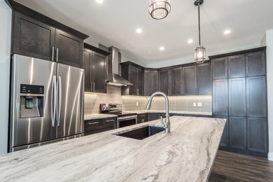 Elegant kitchen photo in Other