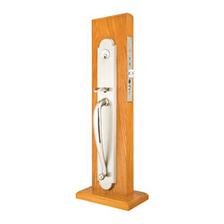 Emtek 3350 Brass Mortise Albany Entry Set - Products
