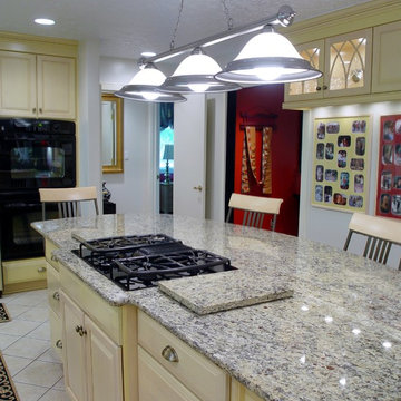 Pale Yellow Kitchen Remodel