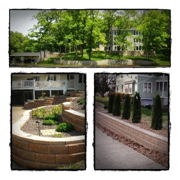 Illinois Allan Block Retaining walls