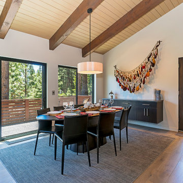 Incline Village Home - remodel, art placement, and landscape design