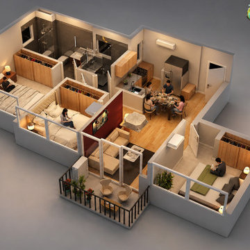 3D Floor Plans & Rendering Services in UAE