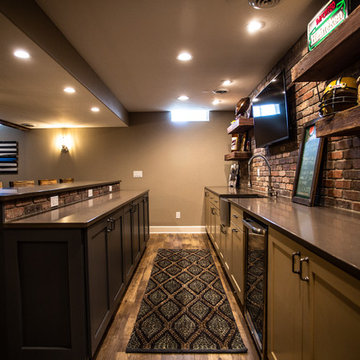 Pewaukee Mancave Basement