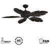 Ellington Pineapple 52" Aged Bronze Transitional Ceiling Fan With 5 Blades