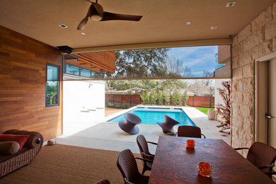 Inspiration for a timeless pool remodel in Dallas