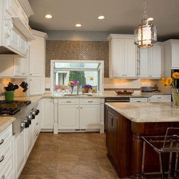 Addition Provided an In-Law-Suite,New Bedrooms for Teens,and a Gourmet Kitchen