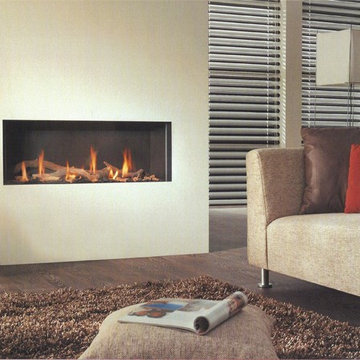 Architect & Designer Line - X-Fire V100 - Balanced Flue gas fire