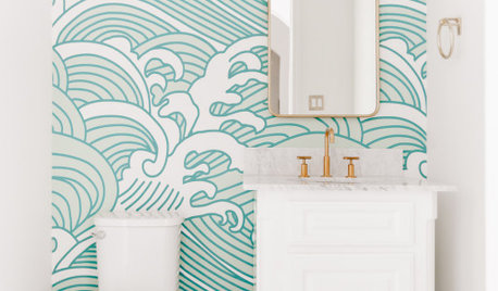 Designer Tricks to Make a Windowless Bathroom Brighter