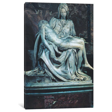 "Pieta" by Michelangelo, 26x18x1.5"