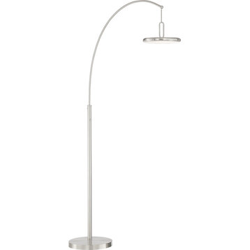 Sailee Arch Lamp - Brushed Nickel