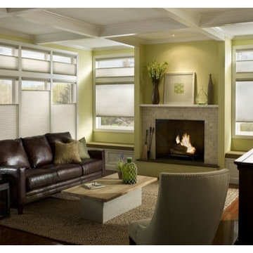 Hunter Douglas top down-bottom up Honeycomb shades
