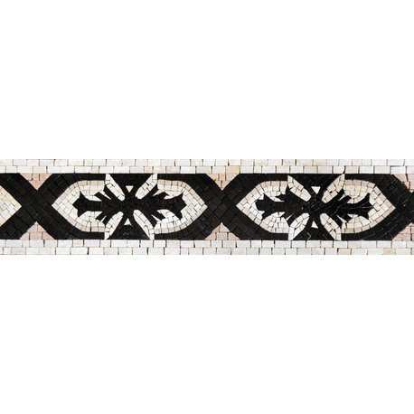 Mosaic Border, Arrows, 6"x12"