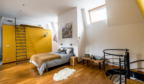 Avant/Après : Un cube transforme un duplex sous les toits