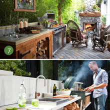 outdoor kitchen