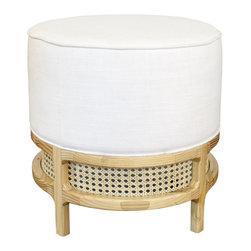 Worlds Away - Worlds Away Lyanna Stool - Vanity Stools And Benches
