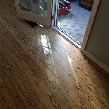 Bamboo and Cork Floating Floor