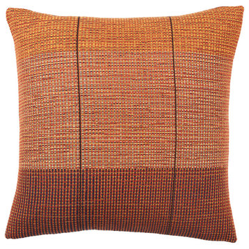 Jaipur Living Impur Tribal Red/Gold Poly Fill Pillow 18" Square