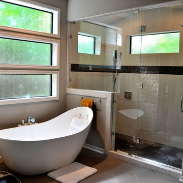 modern bathroom remodel