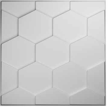 Honeycomb EnduraWall Decorative 3D Wall Panel, 50-Pack