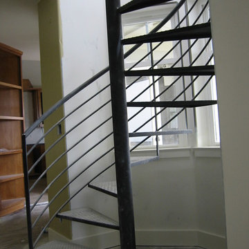 Exterior Iron Spiral Stairs Orange County