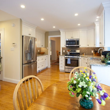 A bright, open kitchen