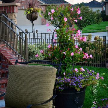 Corner lot Courtyard