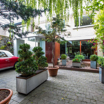 Courtyard and Home Entrance