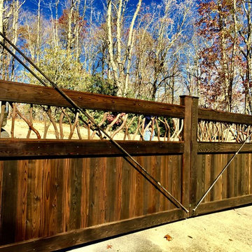 Cashiers NC Driveway Gate