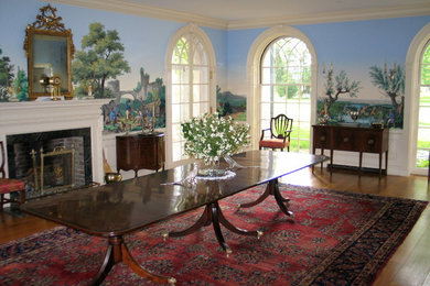 Elegant dining room photo in DC Metro