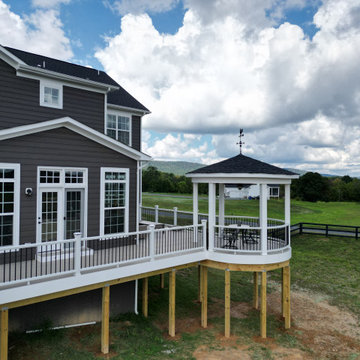 Moisture Shield Catalina Deck with Open Round Gazebo