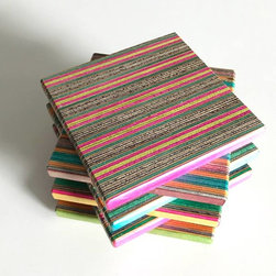 Recycled Skateboard Coasters - Products