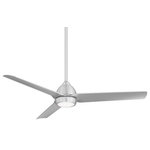 WAC Lighting - WAC Lighting F-001L-BA Mocha - Ceiling Fan - Mocha renders a youthful take on a timeless modelMocha Ceiling Fan Brushed Aluminum *UL: Suitable for wet locations Energy Star Qualified: n/a ADA Certified: n/a  *Number of Lights:   *Bulb Included:No *Bulb Type:No *Finish Type:Brushed Aluminum