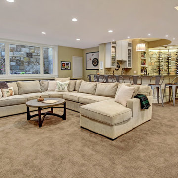 Basement Game Room Remodel