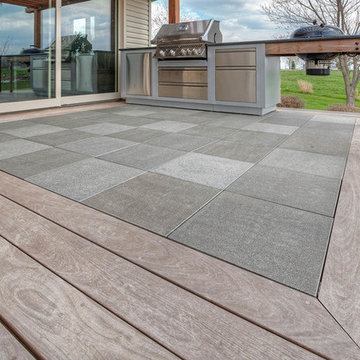 Contemporary Exterior Deck Remodel - 2015
