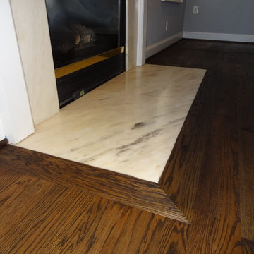 Sand, Stain and Finished complete house including steps  and Hand Rails